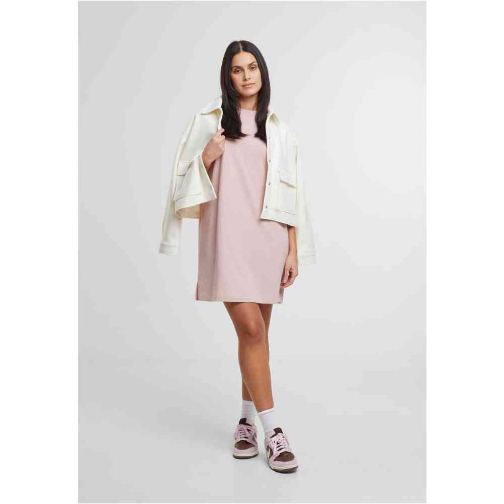 Urban Classics - Organic Heavy Oversized Tee Robe courte - Rose